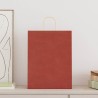 Sacs en papier 250 pcs avec poignées rouge 32x12x42 cm 