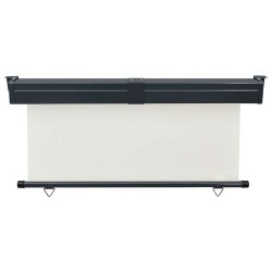 Auvent latéral de balcon 175x250 cm Crème 