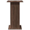Table de bar avec rangement chêne marron bois d’ingénierie 