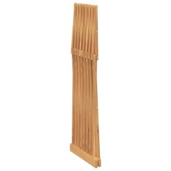 Tabouret pliant 40x32,5x70 cm Bois massif de teck 