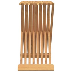 Tabouret pliant 40x32,5x70 cm Bois massif de teck 