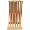 Tabouret pliant 40x32,5x70 cm Bois massif de teck 