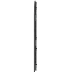 Tête de lit murale Gris 166x3x60 cm Bois massif de pin 