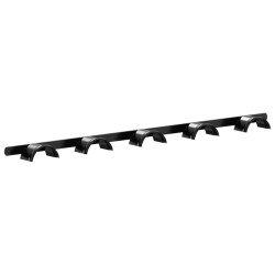 Porte-bride pour 5 brides noir fer 