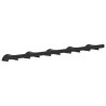 Porte-bride pour 5 brides noir fer 