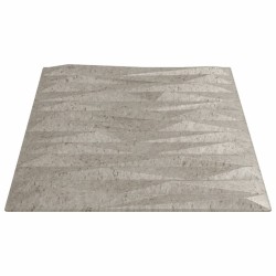 Panneaux muraux 48 pcs béton 50x50 cm XPS 12 m² pierre 