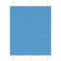 Store plissé bleu 110x100 cm largeur du tissu 109,4cm polyester 