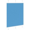 Store plissé bleu 110x100 cm largeur du tissu 109,4cm polyester 