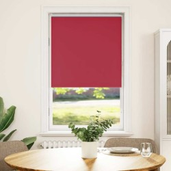 Store enrouleur occultant rouge largeur du tissu 60,7 cm 