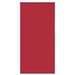 Store enrouleur occultant rouge largeur du tissu 60,7 cm 