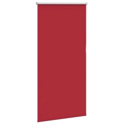 Store enrouleur occultant rouge largeur du tissu 60,7 cm 