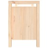 Banc d'entrée 110x40x60 cm Bois de pin massif 