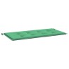 Coussin de banc de jardin vert 100x50x3 cm tissu oxford 