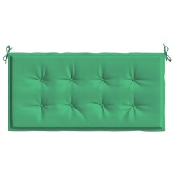 Coussin de banc de jardin vert 100x50x3 cm tissu oxford 
