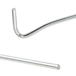 Piquets de tente 50 pcs 23 cm Ø5 mm acier galvanisé 