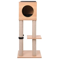 Arbre à chat avec tapis à gratter en sisal 90 cm 