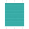 Store plissé vert pétrole 110x100cm largeur du tissu 109,4cm 