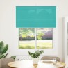 Store plissé vert pétrole 110x100cm largeur du tissu 109,4cm 