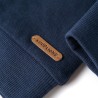 Sweatshirt pour enfants mélange bleu marine 140 