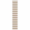 Store zèbre marron sable largeur du tissu 40,9 cm polyester 