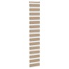 Store zèbre marron sable largeur du tissu 40,9 cm polyester 