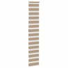 Store zèbre marron sable largeur du tissu 40,9 cm polyester 