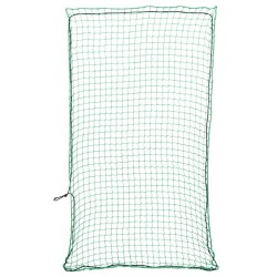 Filet pour remorque avec corde élastique vert 3x1,65 m PP 