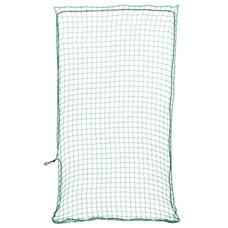 Filet pour remorque avec corde élastique vert 3x1,65 m PP 