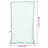 Filet pour remorque avec corde élastique vert 3x1,65 m PP 