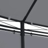 Tonnelle avec rideaux 520x349x255 cm Anthracite 