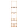 Étagères de rangement à 5 niveaux 5 pcs 80x38x170 cm Pin 250 kg 