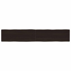 Dessus de table bois massif traité bordure assortie 
