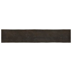 Dessus de table bois massif traité bordure assortie 
