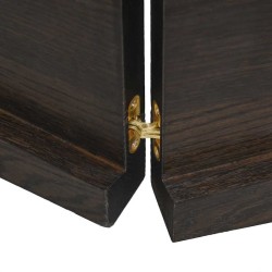 Dessus de table bois massif traité bordure assortie 