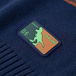 Pull-over tricoté pour enfants multicolore 128 