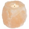 Portes-bougies en pierre de sel 4 pcs 4 kg Rose 