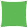 Voile d'ombrage 160 g/m² Vert clair 2x2 m PEHD 