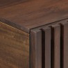Table basse marron 80x51x40 cm bois de massif manguier 