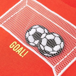 T-shirt enfants manches longues orange vif 140 