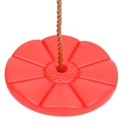 Balançoire à plaque 200 cm Rouge 