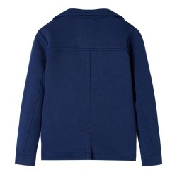 Veste de costume pour enfants bleu foncé 92 