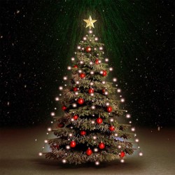 Guirlande lumineuse d'arbre de Noël avec 180 LED 180 cm 