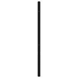 Tête de lit métal noir 75 cm 