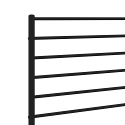 Tête de lit métal noir 75 cm 