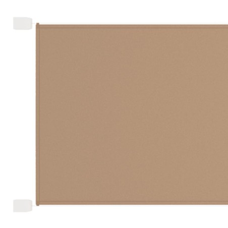 Auvent vertical Taupe 60x270 cm Tissu oxford 