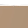 Auvent vertical Taupe 60x270 cm Tissu oxford 