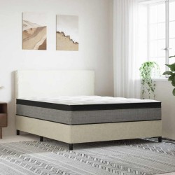 Matelas à ressorts ensachés moyen plus 160x200 cm 
