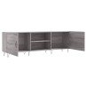 Meuble TV sonoma gris 150x30x50 cm bois d'ingénierie 