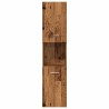 Ensemble de meubles salle de bain 5 pcs bois d'ingénierie 