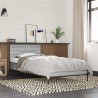 Cadre de lit sans matelas sonoma gris 90x190 cm 